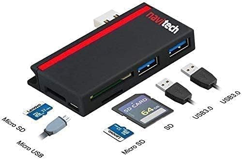 Laptop / tablet Navitech 2 u 1 USB 3.0 / 2.0 HUB-adapter / ulaz Micro USB uređaj za čitanje kartice SD / Micro SD kartice Kompatibilan