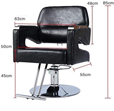 WFYW klasična salonska stolica za brijačnica frizera, salonska stolica brijačnica hidraulična naslonjačka brijačnica stolica za kosu