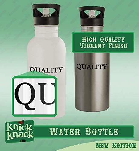 Knick Knack pokloni androginizam - boca vode od nehrđajućeg čelika od 20oz, srebro