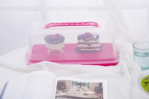 ; Plastična prozirna kutija za torte pravokutnik tost cupcake desertni spremnik futrola Ručni Muffin torta kruh kutije za pohranu vjenčanje