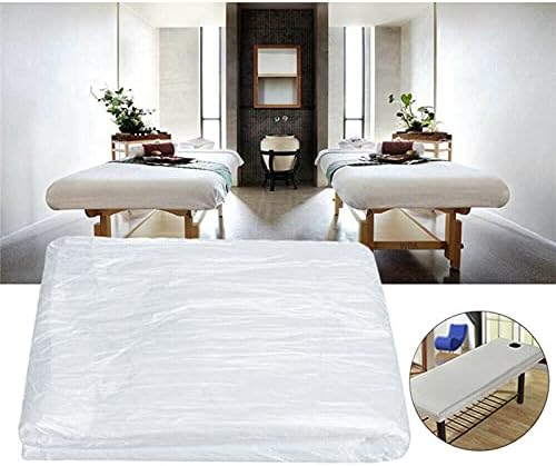 ZFAZF 180 PCS za jednokratnu upotrebu SPA Bed pokriva plastične listove za zaštitne stolove za masažu, raspoloživi prijenosni spa krevet
