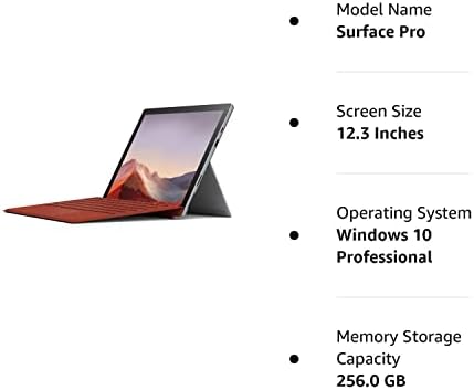 Microsoft 12,3 Surface Pro 7 2-in-1 tablet osjetljivih na dodir, Intel Core i7-1065G7 1.3GHz, 16GB RAM-a, 256 GB SSD, Windows 10 Pro,