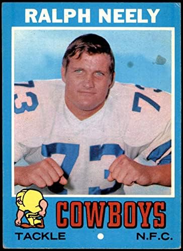 1971. Topps 89 Ralph Neely Dallas Cowboys VG kauboji Oklahoma
