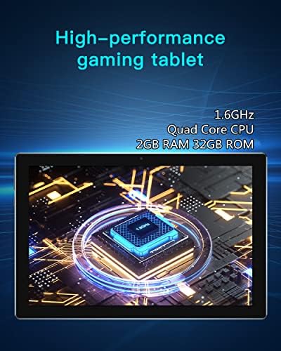 CUPEIISI tablet 10 inčni Android 11 tableta 2GB+32GB četverojezgreni tablet FHD 1280x800 zaslon Tablet