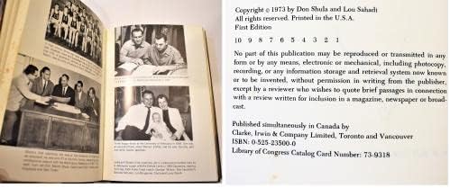 1973. Don Shula Hand je potpisao knjigu tvrdog uveća za pobjednički rub - umro 2020. Delfini + JSA CoA - NFL Autografirani razni predmeti