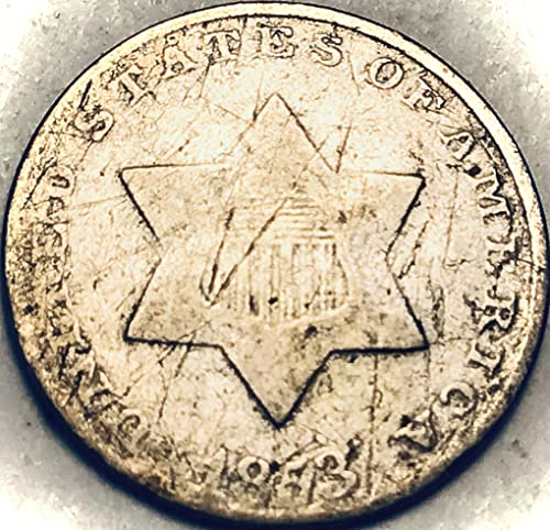 1853. p srebro tri 3 posto tri centa Prodavač dobro