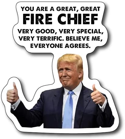 Trumpova naljepnica za vatrogasnu glavnu naljepnicu/ naljepnica naljepnice za najpovoljniju vatrogas