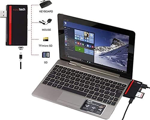 Laptop / tablet Navitech 2 u 1 USB 3.0 / 2.0 HUB-adapter / ulaz Micro USB čitač kartica SD / Micro SD kartice, u skladu s Lenovo IdeaPad