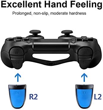 PS4 okidači produženi, L2 R2 kontroler igara Gumbi za produžetak PS4 Extension okidač Soft Touch produženi hvataljci za PS4