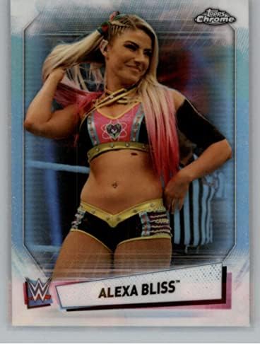 2021 Topps Chrome WWE refraktor 3 Alexa Bliss