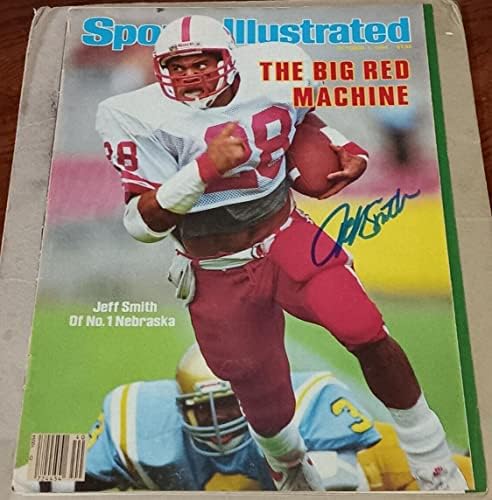 Jeff Smith iz Nebraske mumbo potpisao je mumbo časopise s autogramima-NFL časopise s autogramima
