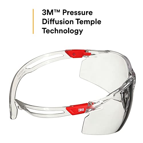 SecureFit sigurnosne naočale, serija, 20 pakiranja, ANSI Z87 Impact Ocijenjena, sportska zaštitna naočala s podesivim hramovima od
