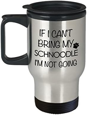 Poklon Hollywood & Twine Schnoodle - Ako ne mogu donijeti svoj Schnoodle, ne idem šalica za kavu od nehrđajućeg čelika