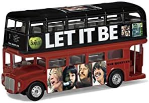 Corgi The Beatles Let It Be London Double Decker Bus 1:64 Diecast Model zaslona CC82341