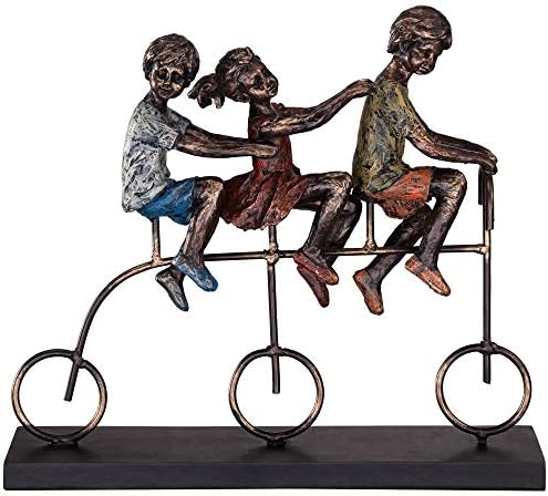 Dahlia Studios Children Whing Bike 12 3/4 Široka skulptura