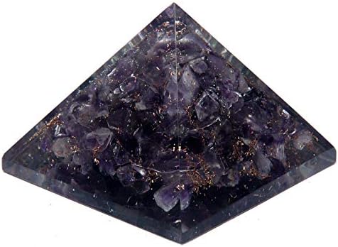 Sharvgun Ametist Stone Orgone Piramida Duhovna energija generator Reiki Healing Crystal