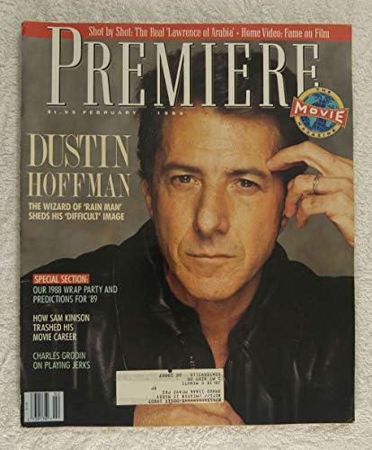 Dustin Hoffman - Kišni čovjek - časopis premijera - Veljača 1989. - kako je Sam Kinison uništio svoju filmsku karijeru, kadar po kadar: