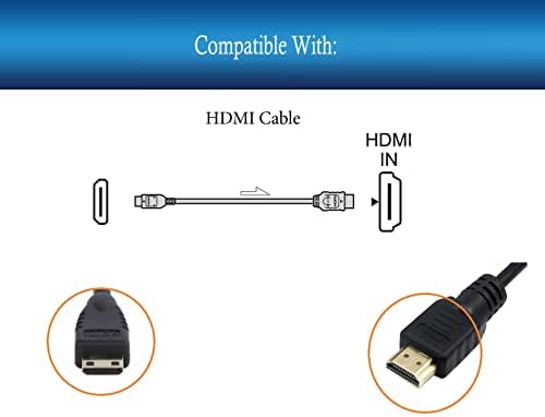Upbright Novi HDMI kabel na HDTV kabel kompatibilan sa Zaaptv iptv HD 409 HD409n Sony HDR-CX7 HDR-CX11 Nikon Coolpix S 6200 S 8200