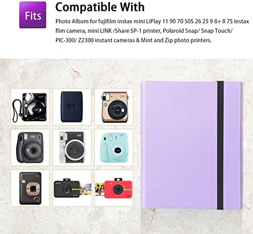2 pakiranja s 432 džepovima foto Album za mini-kamere Fujifilm Instax, fotoaparat potpuni ispis Polaroid Snap PIC-300 Z2300, foto-knjigu
