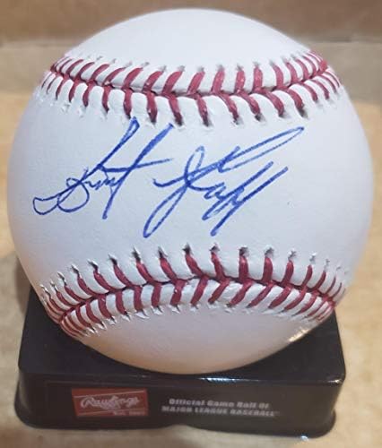 Autografirani Brent Gaff Službeni bejzbol glavne lige - Autografirani bejzbols