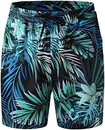 Muški plivački komori Brzi suhi pločice za plivanje Stripne Surfanje Summer Sports Sports kratke hlače Vintage Stretch kupaće kostim