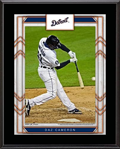 Daz Cameron Detroit Tigers 10,5 x 13 sublimirani plak igrača - plaketi MLB igrača i kolaže
