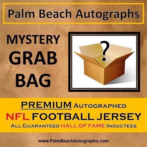 Mystery Grab Box - Premium NFL dres s autogramima - All Hall of Famers