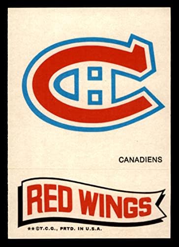 1973 Topps Canadiens/Red Wings Canadiens/Crvena krila NM Canadiens/Crvena krila