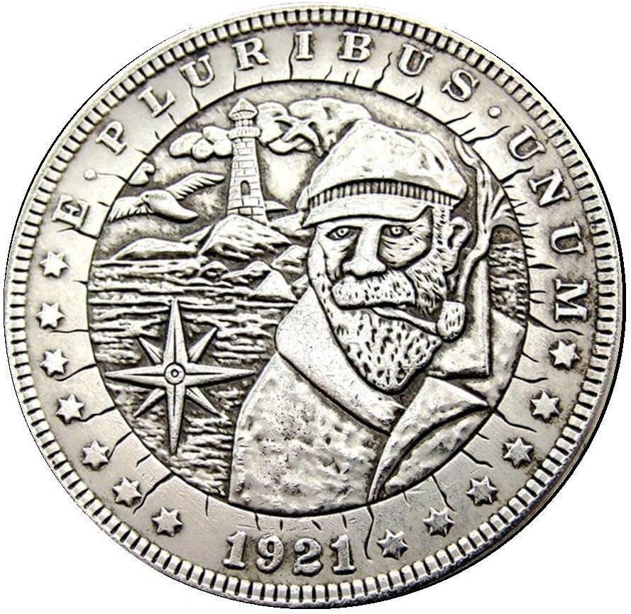 Silver Dollar Wanderer Coin Us Morgan Dollar Strani kopija Komemorativni novčić br. 29