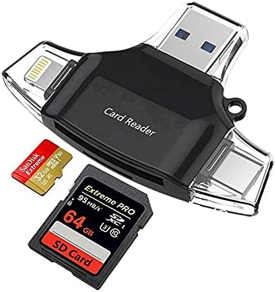 Smart-gadget BoxWave, kompatibilan s prijenosnim monitorom Lumonitor - čitač SD kartica AllReader, čitač microSD kartica SD, Compact