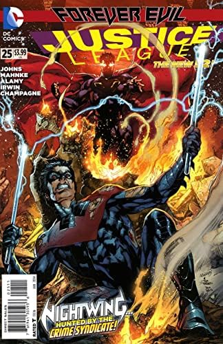 Justice League 25 VF/NM; DC strip | Novo 52