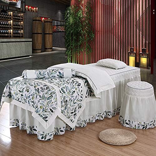 Ispis kozmetičke masaže posteljina pokrivač s četveroslojnim masažnim tablicama Sets Sets Physiotherapy Bedspread s rupom za odmor
