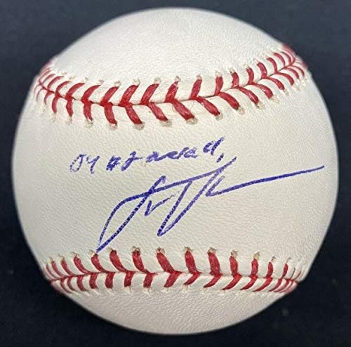 Justin Verlander 042 Sveukupno potpisani potpisni potpis bejzbol JSA LOA - Autografirani bejzbols