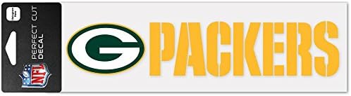 Wincraft NFL Green Bay Packers WCR48939014 savršene naljepnice za rezanje, 3 x 10