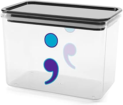 Kutija za odlaganje sa zarezom za sprečavanje samoubojstva plastični spremnik za organizatore hrane kanisteri s poklopcem za kuhinju