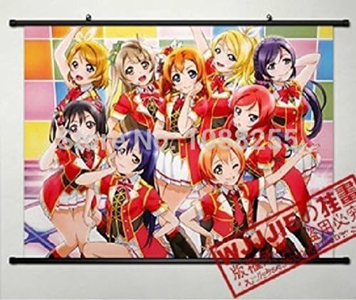 Crtani svjetski dekor doma japanski zidni plakat svitak love live školski idol projekt cijeli anime