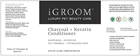 Orcoal Keratin, ugljen Keratin, luksuzna briga za ljepotu za kućne ljubimce, popravci dodaju vlagu, napravljenu u SAD -u, Summer Fig,