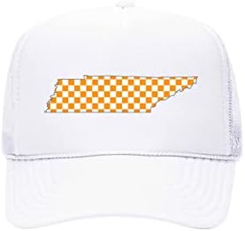 Tennessee Trucker šešir/karirani Tennessee/narančasta i bijela kapica