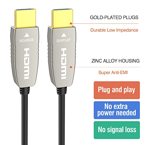 Ruipo HDMI Fiber kabel prilagođena duljina -