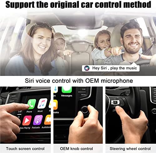 Bežični adapter CarPlay za Apple iPhone CarPlay na bilo koji automobil 2023 Obnovljeno Apple Car Play sa bežični žičani najbrži ključ