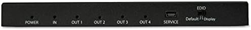 Startech.com HDMI razdjelnik - 4 -port - 4K 60Hz - HDMI razdjelnik 1 u 4 OUT - 4 PAY HDMI SPITTER - HDMI Port Splitter, Black