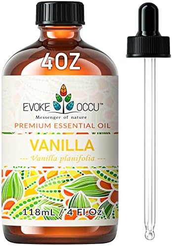 Eterično ulje vanilije 4 oz čisto aromaterapijsko ulje vanilije difuzor za masažu uradi sam miris sapuna - 4 fl oz