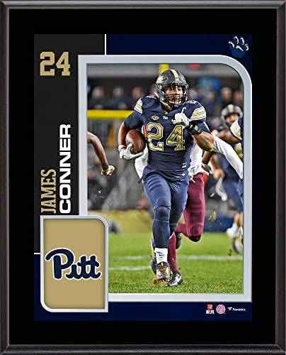 James Conner Pittsburgh Panthers 10,5 x 13 sublimirani igrač plaketa - plaketi za igrače fakulteta i kolaže