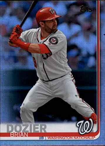 2019 Topps Update Rainbow Foil US158 Brian Dozier Washington Nationals MLB Trading Card