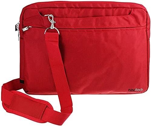 Navitech Red Slidek otporna na vodu za putničku torba - kompatibilna s Lenovo ThinkPad P15V GEN 2 Mobilna radna staza