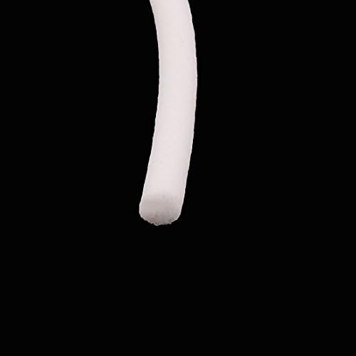 Aexit 5m x brtve i o-prstenovi 3 mm bijela fleksibilna okrugla kruta silikonska guma pjena mehanički brtvi za brtvljenje