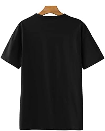 Konjska majica za žene Ljetni kratki rukav Top Top Smiješno pismo tiskane majice majice casual pullover Prevelike košulje bluza