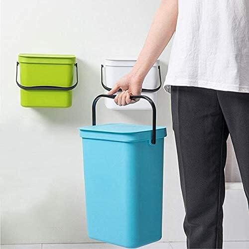 Kanta za smeće bucket za spavaću sobu kanta za smeće za kućni ured kuhinja kada kanta za smeće / plava / 22.5.22.5.16.5 cm
