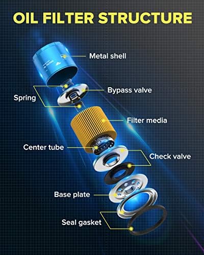PhilTop filter za ulje, zamjena filtra motornog ulja za PH3600 F-150; Rendžer; Bik; CX-9, EOF009 Spin-On Spin-On Car Filter za ulje