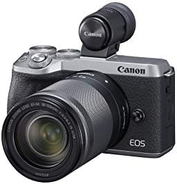 Беззеркальная Canon [EOS M6 Mark II] za видеоблогинга + objektiv EF-M 18-150 mm + kit EVF |CMOS senzor | Двухпиксельный CMOS af | Wi-Fi